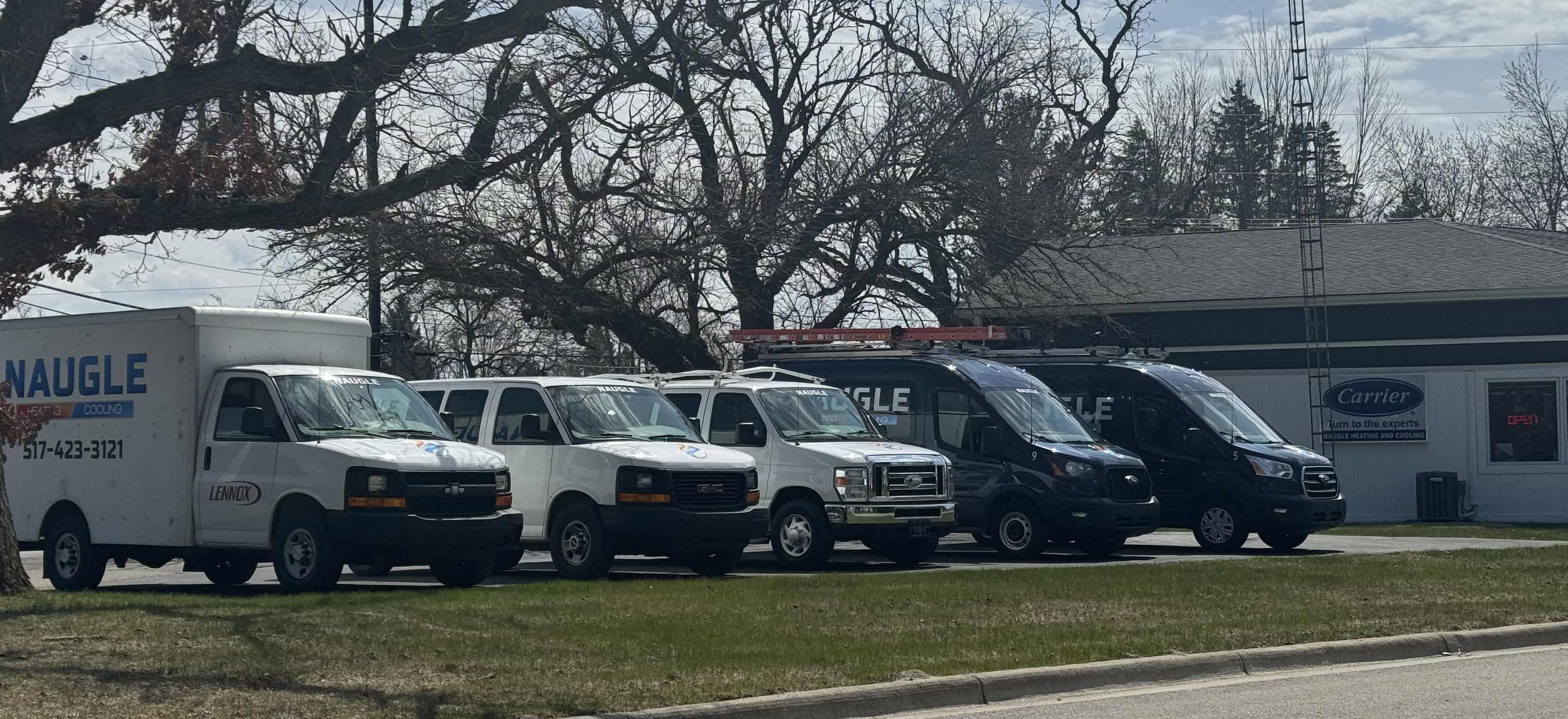 Naugle's service fleet — Tecumseh, Michigan